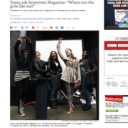 Teens ask Seventeen Magazine: 'Where are the girls like me?'
