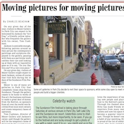 Moving pictures for moving pictures