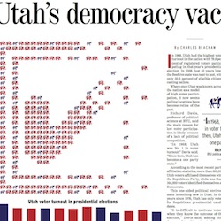 Utah's voter vacation